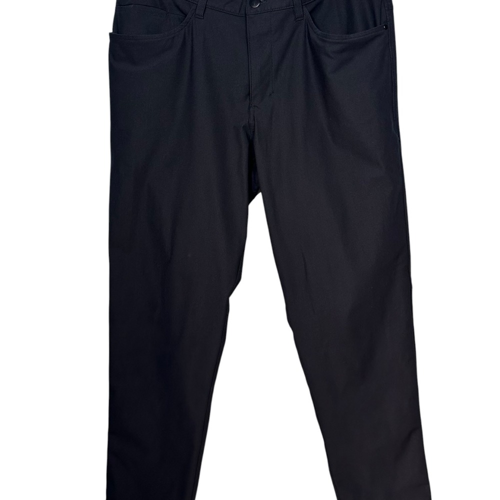 Lululemon Mens ABC Classic Black 5 Pocket Performance Pants Sz 34x29